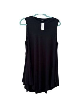 Lane Bryant Black Sleeveless A-line Dress Size 14/16W Dress. NWT